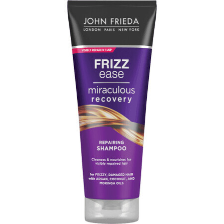 John Frieda Shampooing réparateur anti-frisottis, 250 ml