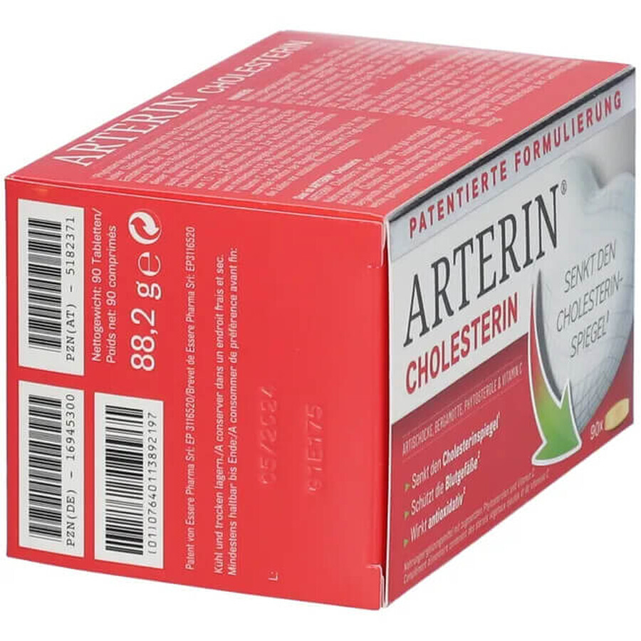 Arterin Cholestérol, 90 comprimés, Perrigo