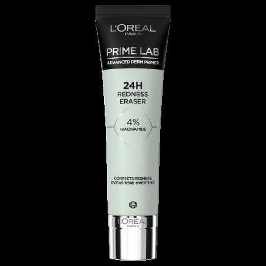 Base trucco anti-rossore Prime Lab 24 ore, 30 ml, Loreal Paris