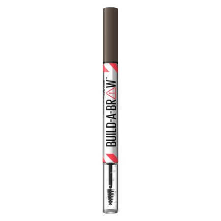 Crayon à sourcils + gel fixateur, 262 brun noir, 1,4 g, Maybelline