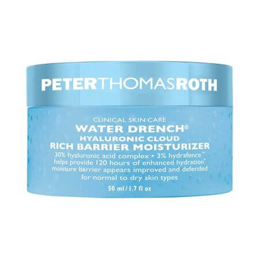 Crema facial hialurónica Water Drench, 50 ml, Peter Thomas Roth