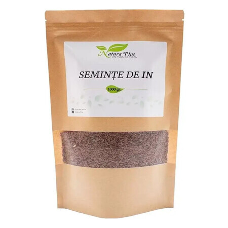 Graines de lin, 1000 g, Natura Plus