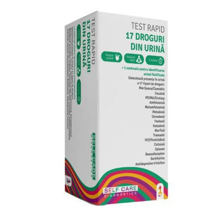Quick 17 urine drug test, Self Care