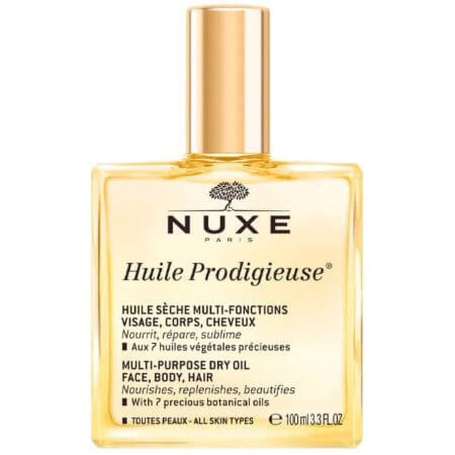 Prodigieuse Mehrzweck-Öl für Gesicht, Haare und Körper, 100 ml, Nuxe