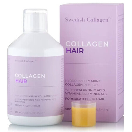 Collagen Hair Collagène liquide, 500 ml, Collagène suédois