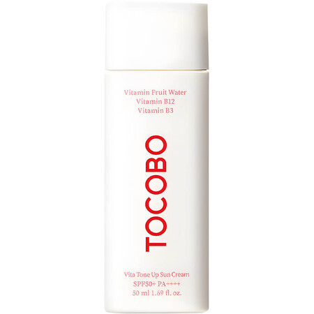 Crème visage avec SPF 50+ PA++++ Vita Tone Up, 50 ml, Tocobo