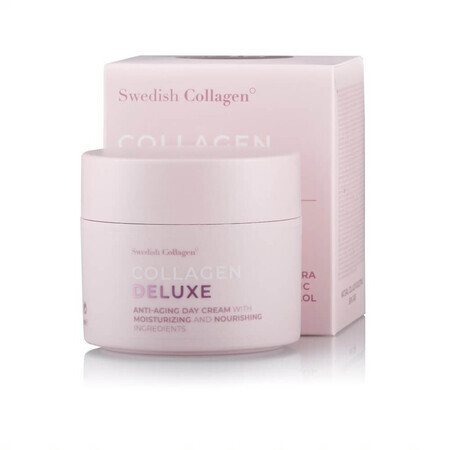 Collagen Deluxe Retinol Anti-Aging Tagescreme, 50 ml, Schwedisches Collagen