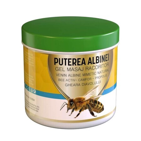 Gel de massage rafraîchissant Bee Power, 275 ml, Praemium