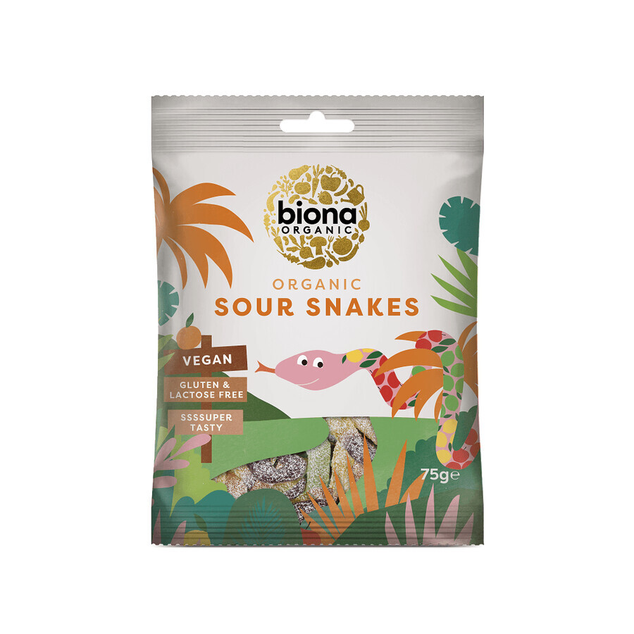 Gelatina de serpiente ecológica, 75 g, Biona