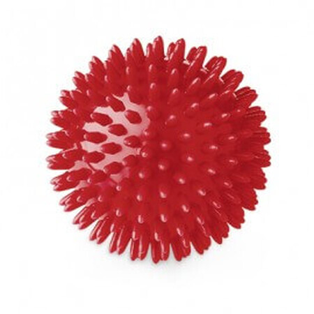 Vitility roter Massage-Medizinball, 9 cm, 1 Stück, Biogenetix