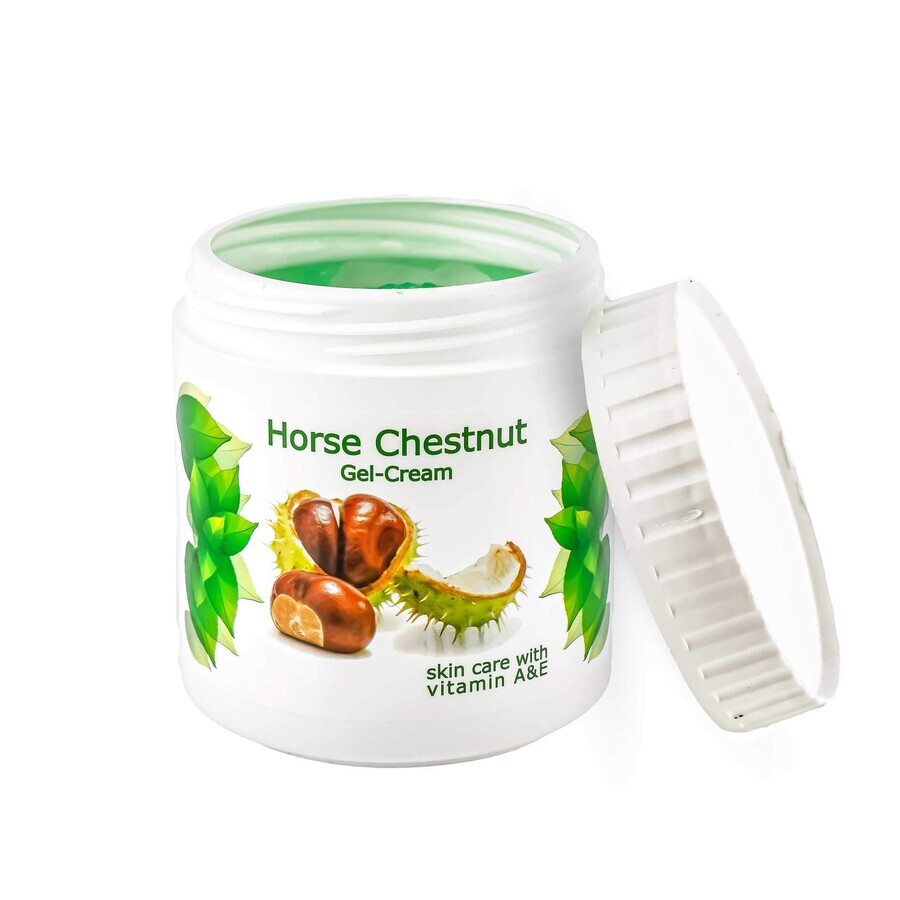 Gel crème de châtaigne contre les douleurs musculaires et articulaires, 500 ml, Hunca Kozmetik