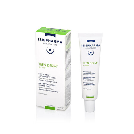 IsisPharma Teen Derm Gel Creme für schwere Akne Alpha Pure, 30 ml