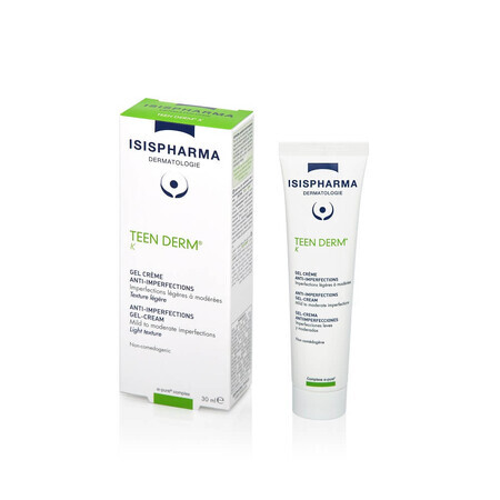 IsisPharma Teen Derm K Creme für akneartige Haut, 30 ml