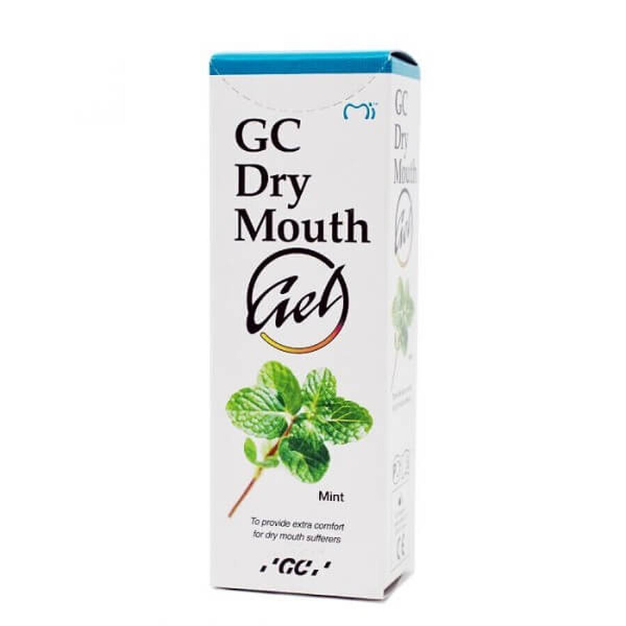 Gel buccal sec à la menthe, 35 ml, GC