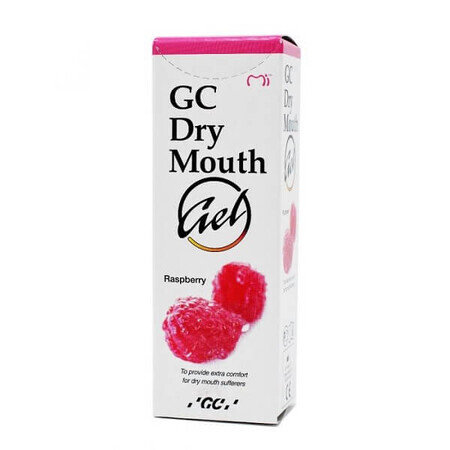Gel mit Himbeergeschmack für den trockenen Mund, 35 ml, GC