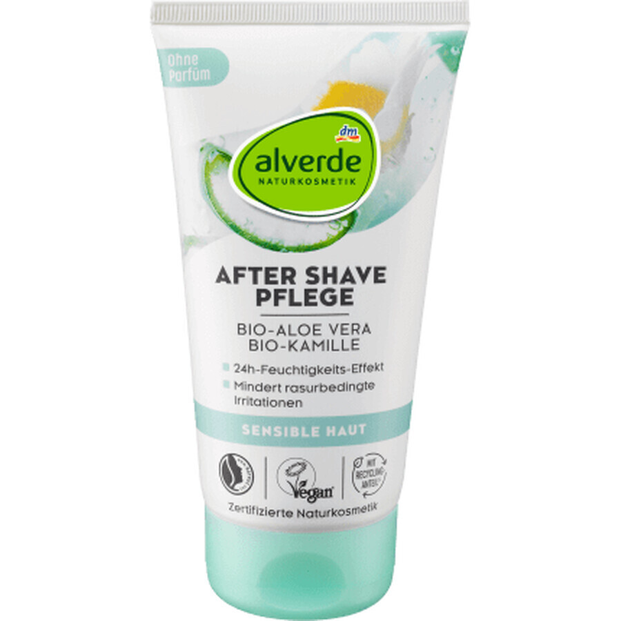 Alverde Naturkosmetik Crema dopobarba, 150 ml