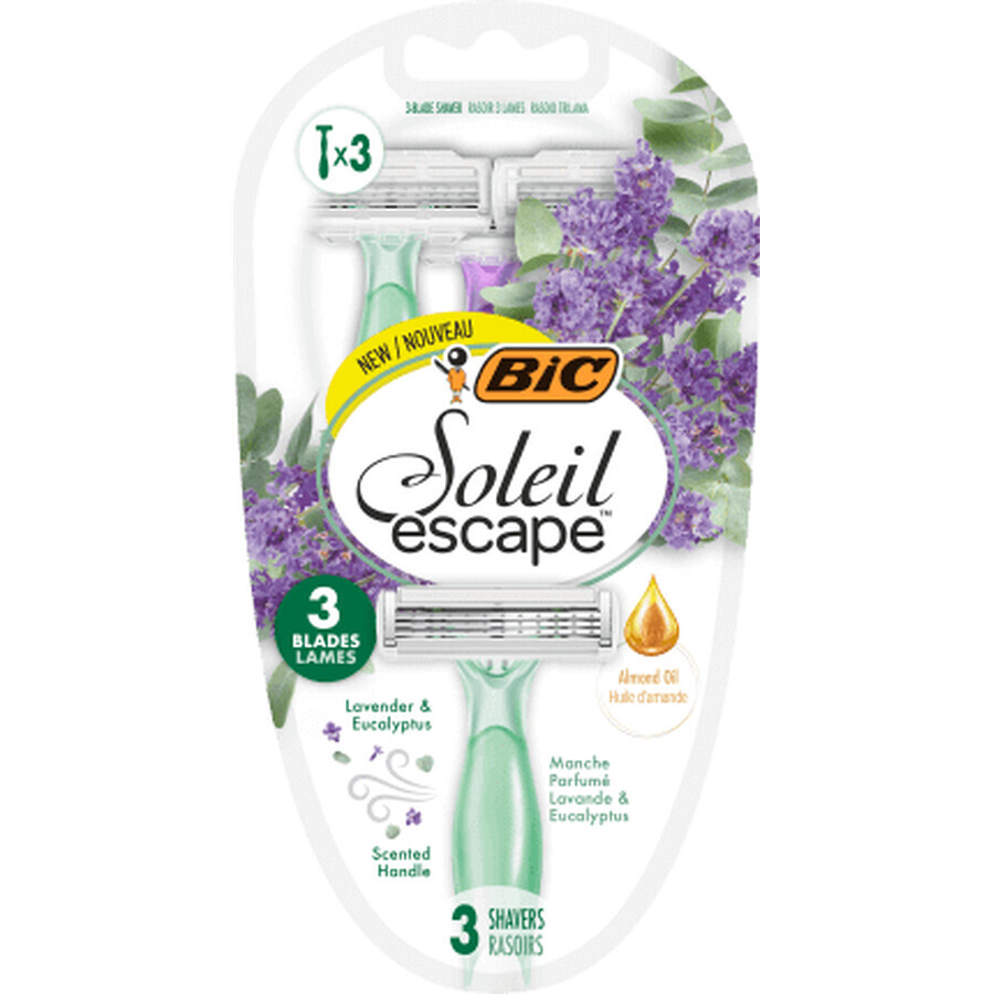 BIC Lavendel-Rasierer, 3 Stück