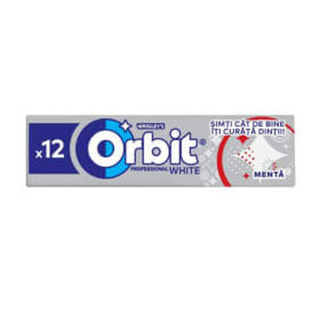 Orbit Chewing-gum professional white mint, 16,8 g