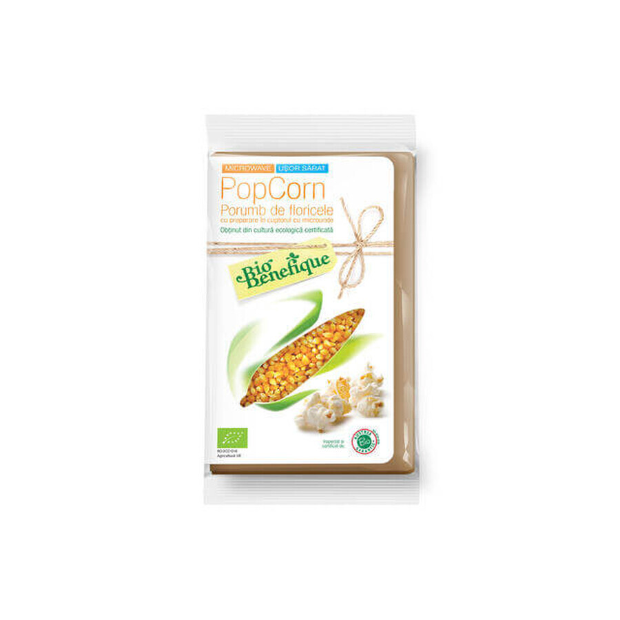 Popcorn bio pour micro-ondes, 90 g, Sly Nutrition