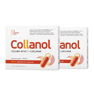 Pack Collanol, 2 x 20 capsules, Vitaslim