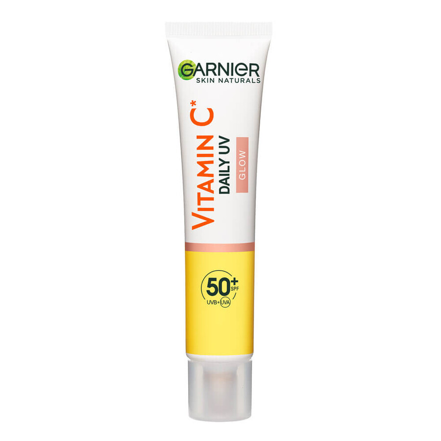 Skin Naturals Crème teintante fluide avec SPF 50+ Vitamine C, 40 ml, Garnier