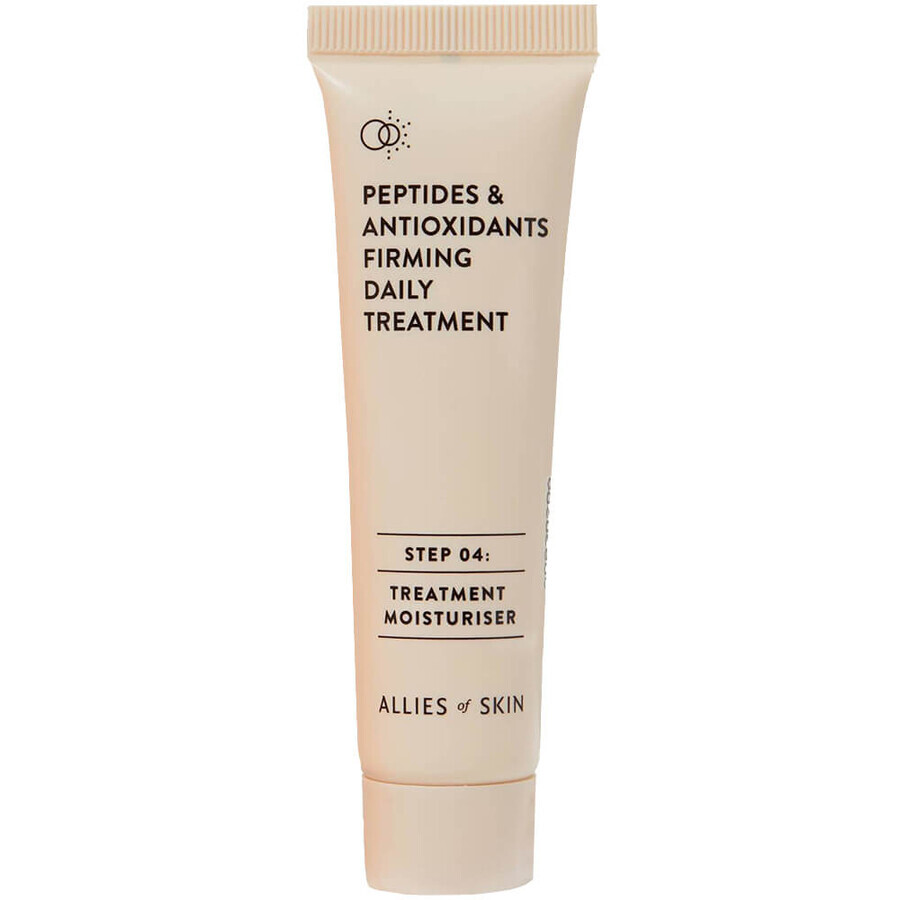 Crème de traitement quotidien raffermissante pour le visage avec peptides et antioxydants, 12 ml, Allies Of Skin