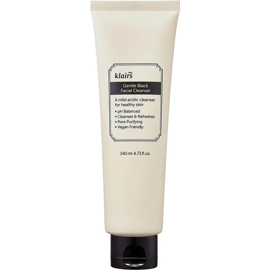 Gel de curatare pentru fata Gentle Black, 140 ml, Klairs