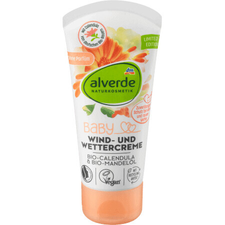 Alverde BABY Crema de caléndula para niños, 50 ml