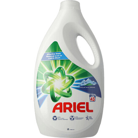 Ariel Mountain Spring Flüssigwaschmittel 43 Waschgänge, 2,15 l