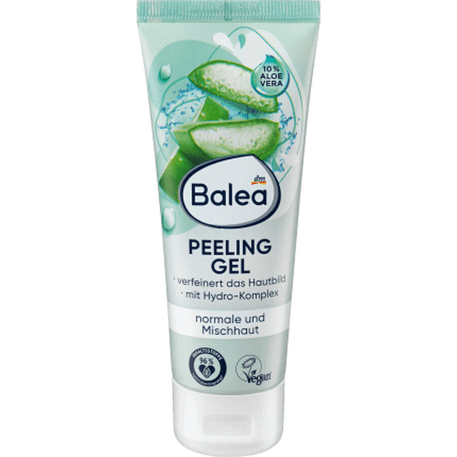 Balea Gel exfoliant pour le visage à l'aloe vera, 75 ml