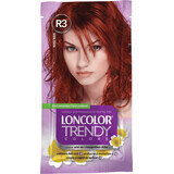 Loncolor Trendy Semi-permanente Farbe Rave Rot R3, 1 Stück