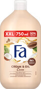 Gel doccia Fa Cacao, 750 ml