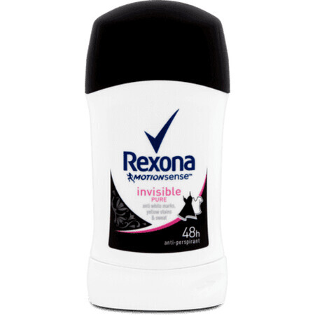 Rexona Deodorant stick Invisible Pure, 40 ml