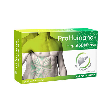 HepatoDefense ProHumano+, 30 Kapseln, Pharmalinea