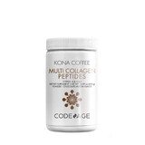 Codeage Kona Coffee Multi Collagen - 5 tipi di peptidi di collagene, collagene idrolizzato da 5 fonti sotto forma di peptidi solubili di caffè Kona, 408 g, GNC