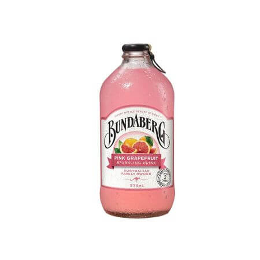 Kohlensäurehaltiges Getränk mit rosa Grapefruitsaft, 375 ml, Bundaberg
