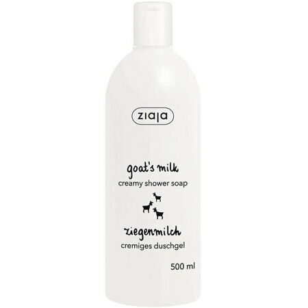 Gel douche crémeux au lait de chèvre, 500 ml, Ziaja