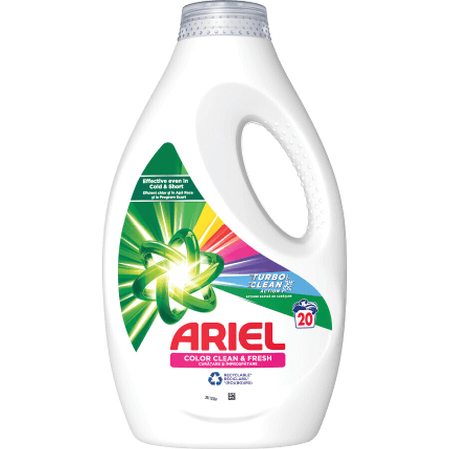 Detersivo liquido Ariel Color 20 lavaggi, 1 l