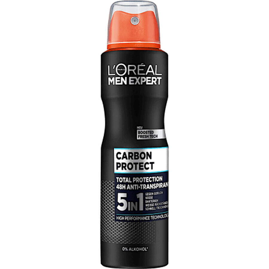 Loreal Paris Men Expert Déodorant Spray CARBON PRO, 150 ml