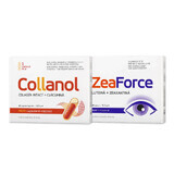 Collanol 20 gélules + ZeaForce 30 gélules Vitaslim package