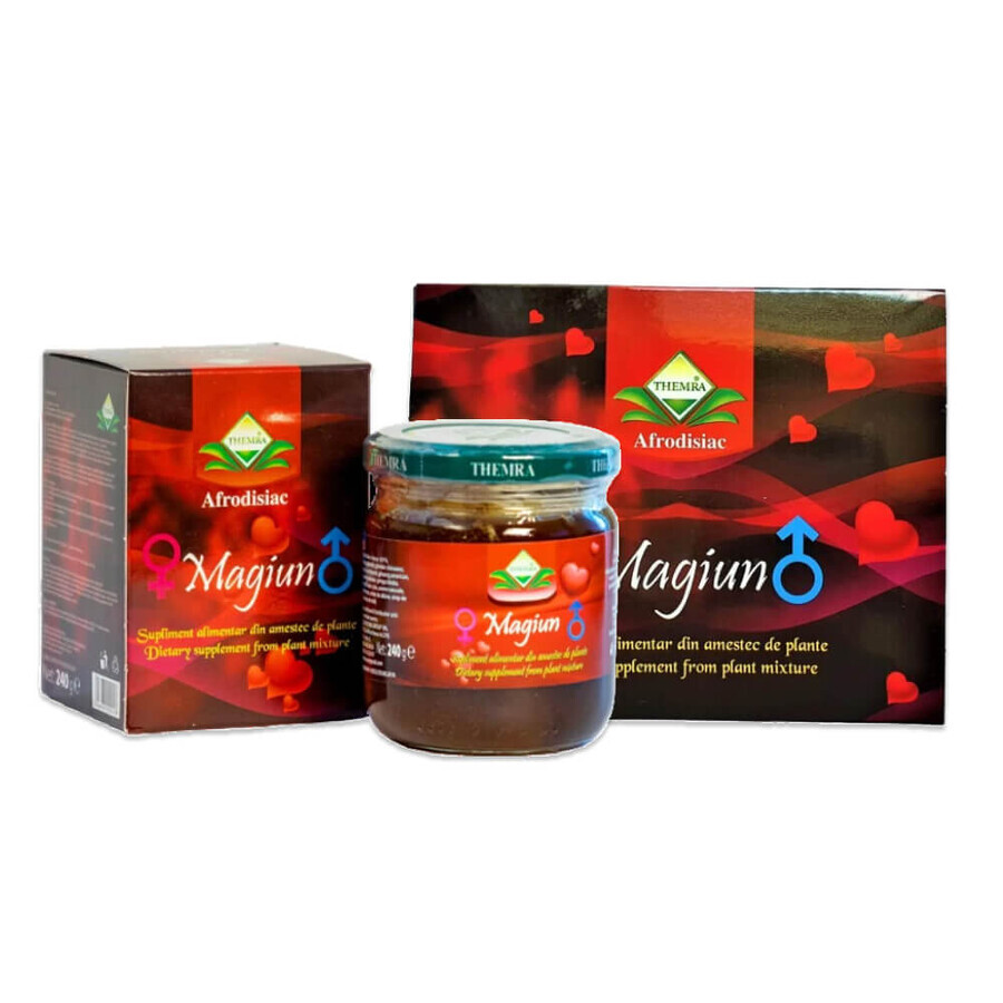 Package Magiun aphrodisiaque 240 g + Magiun aphrodisiaque naturel 12 sachets, Therma