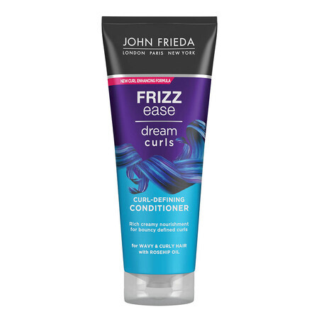 Après-shampooing Frizz Ease Dream Curls pour cheveux ondulés, 250 ml, John Frieda