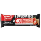 Barre protéinée Lower Carb strawberry cheesecake, 40 g, Power System