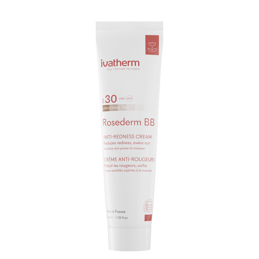 Rosederm BB Cream SPF30, 30 ml, Ivatherm