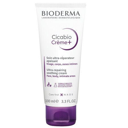 Reparierende Creme Cicabio Creme+, 100 ml, Bioderma