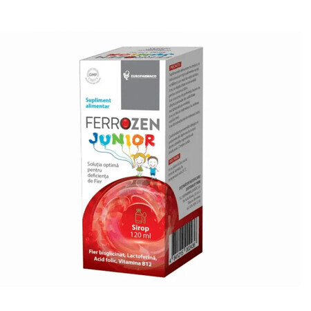 Sciroppo Ferrozen Junior, 120 ml, Eurofarmaco