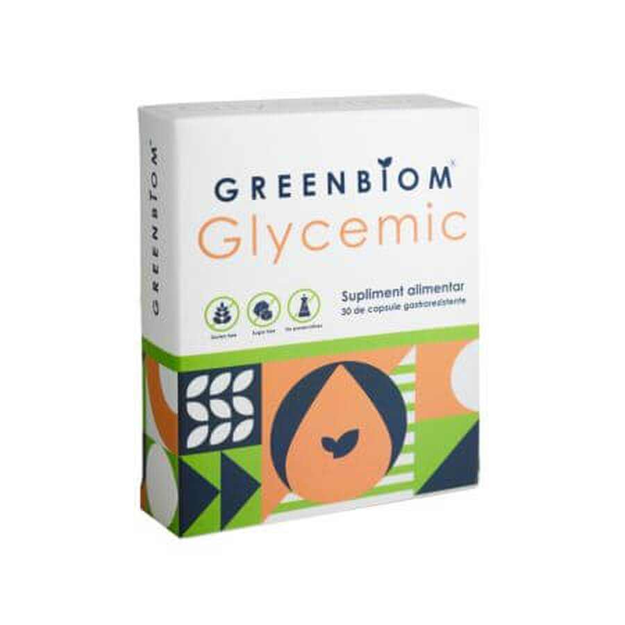 Glycémique, 30 gélules, Greenbiom