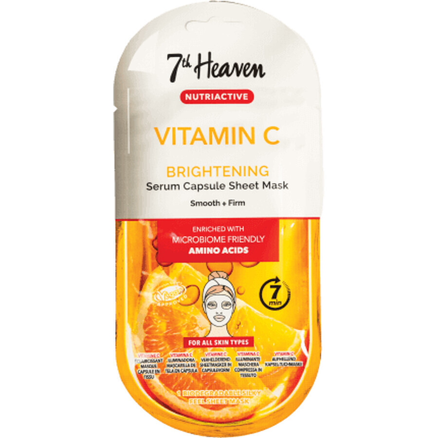 7th Heaven Masque facial à la vitamine C, 1 pièce