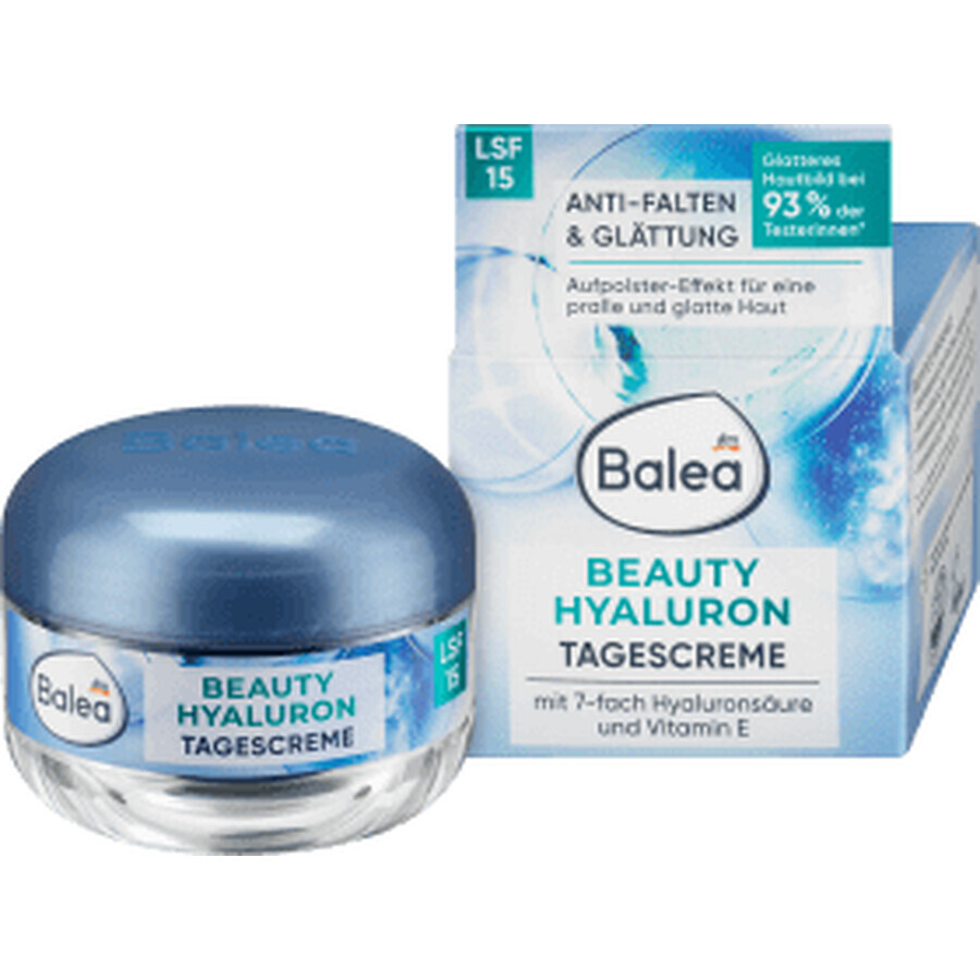 Balea Crème de jour hydratante avec SPF15, 50 ml