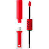 Nyx Professional MakeUp Shine Loud Pro Rouge à lèvres pigmenté 17 Rebel In Red, 1 pièce